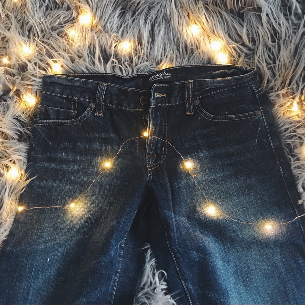 Y2K LONDONJEAN Wide Leg Denim | Size 2 - Picture 4 of 7